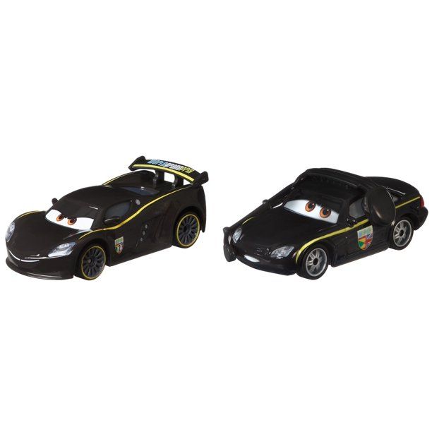 Photo 1 of Disney/Pixar Cars Lewis Hamilton and Bruce Boxmann 2-Pack Toy Racers
