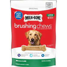 Photo 1 of  Milk Bone Brushing Chews Large 8.1 oz exp- 09/22/22