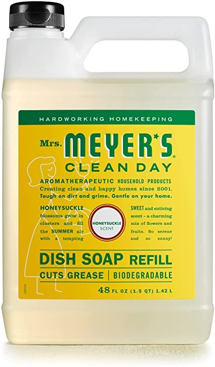 Photo 1 of  Mrs. Meyer's Honeysuckle Liquid Hand Soap Refill - 33 fl oz