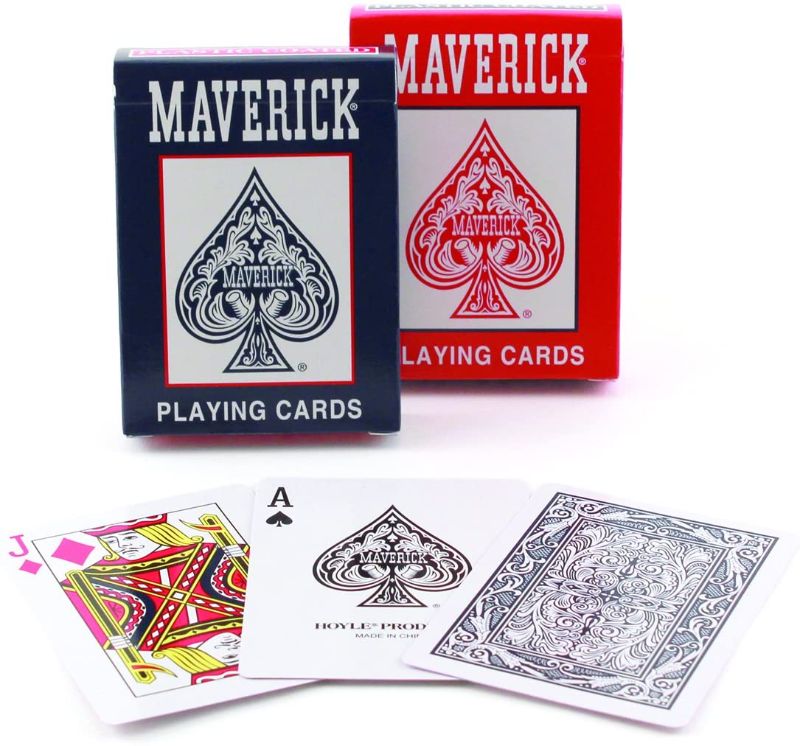 Photo 1 of Maverick Standard Index Playing Cards, 1 CT (Colors May Vary)
2 pack 