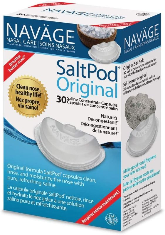 Photo 1 of 30 Naväge SaltPods - Original Sea Salt
(factory sealed)