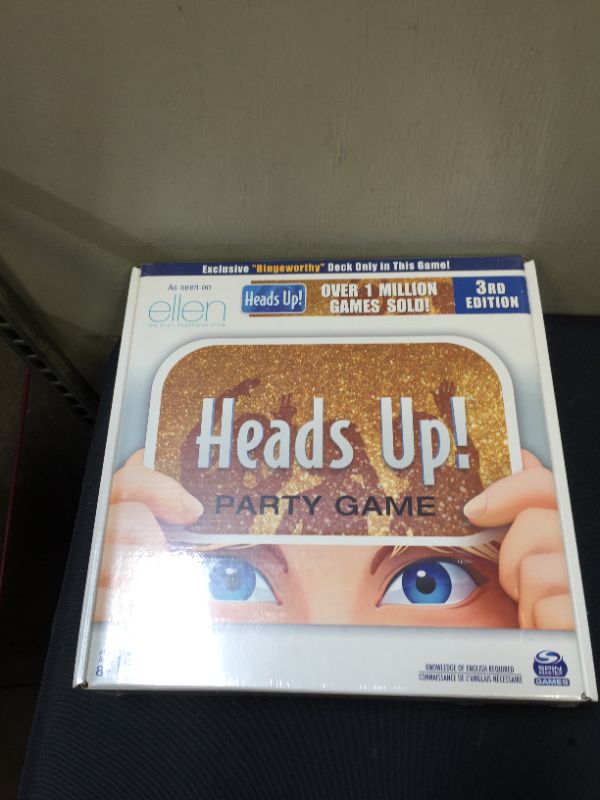 Photo 2 of Heads up! Party Game 3rd Edition Fun Word Guessing Game for Families Aged 8 and up
