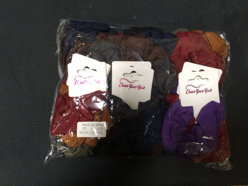Photo 1 of Pony Holders - Scrunchies for Hair - Scrunchy Hair Ties Bulk by CoverYourHair
