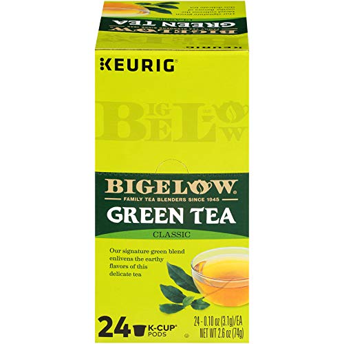 Photo 1 of Bigelow Green Tea Keurig K-Cups, 24 Count Box , Caffeinated 24 K-Cup Pods Total--bb March 2023 

