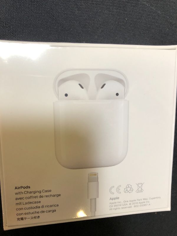Photo 2 of Apple AirPods with Charging Case
