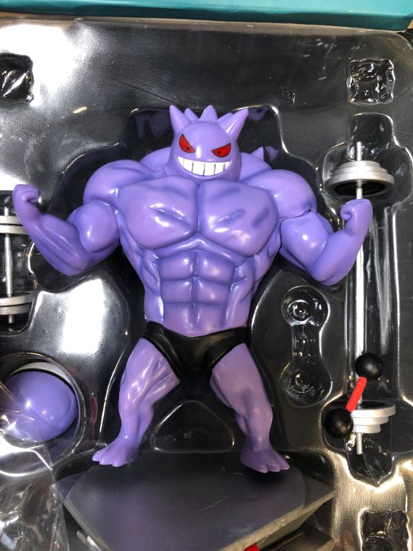 Photo 2 of Anime Action Figure Buff Gengar Figure Statue Figurine Bodybuilding Series Collection Birthday Gifts PVC 7 "
