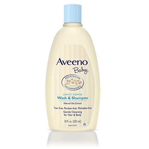Photo 1 of Aveeno Baby Wash & Shampoo For Hair & Body, Tear-Free, 18 Oz.

