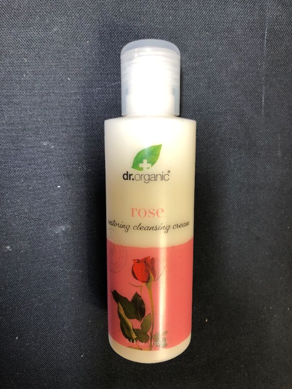 Photo 2 of Dr.Organic Restoring Cleansing Cream with Organic Rose Extract, 5.1 fl oz

