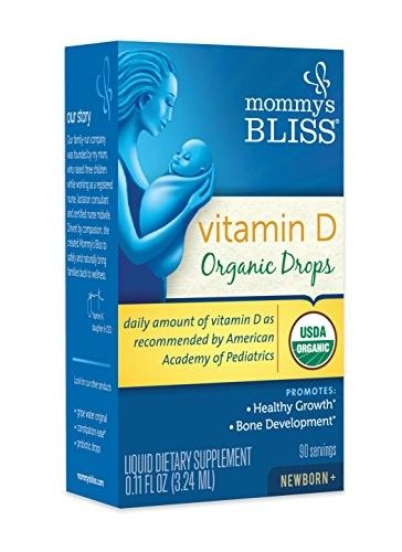 Photo 1 of Mommy's Bliss Vitamin D Organic Drops, 0.11 Fluid Ounce---expires Feb 2023
