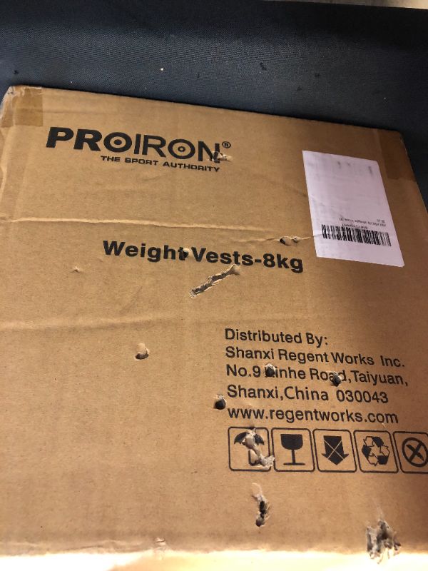 Photo 2 of PROIRON Weighted Vest Workout Equipment 11lbs, Non-Leaking Iron Pellets Body Weight Vest Men Women, Strength Training Weight Vests Adjustable Buckles Running Walking Weights
