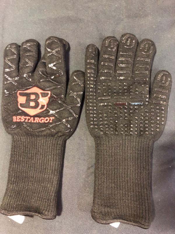 Photo 3 of BBQ GLOVES GRILLING GLOVES 14 INCH
