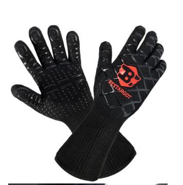 Photo 1 of BBQ GLOVES GRILLING GLOVES 14 INCH
