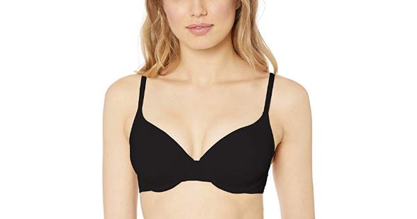 Photo 1 of Essentials Women's Classic T-Shirt Bra, Black, 38DD
size 38 DD