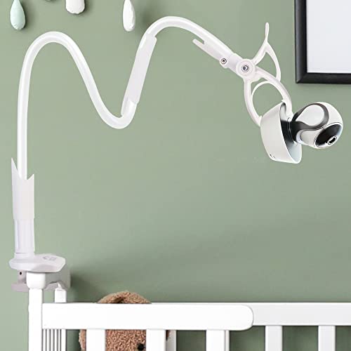 Photo 1 of Kindersense Universal Baby Monitor Mount, Extra Long (35") Flexible and Adjustable Crib Mount for Baby Camera, No Drilling No Adhesive 360 Degree Abil
