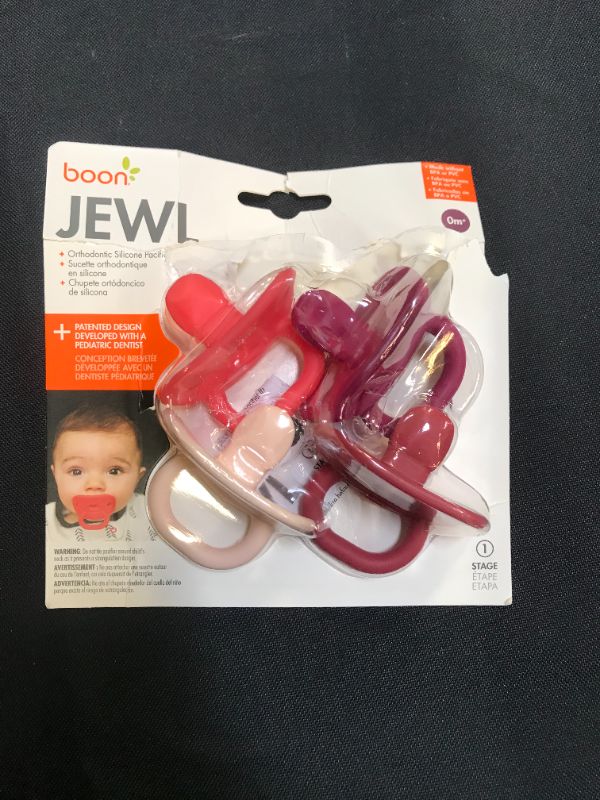 Photo 3 of Boon Jewl Orthodontic Silicone Pacifier
