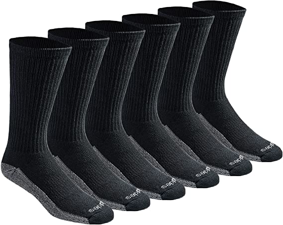 Photo 1 of Dickies Men's Dri-tech Moisture Control Crew Socks Multipack
7 PACK ( Size : M/L ) 