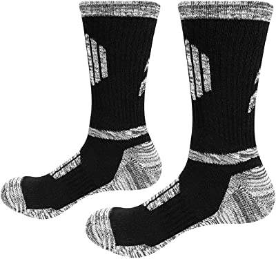 Photo 1 of MENS  3 PAIR PERFORMANCE SOCKS XL BLACK/WHITE