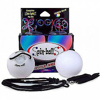 Photo 1 of Light-Up Spin Balls (Set of Two)
