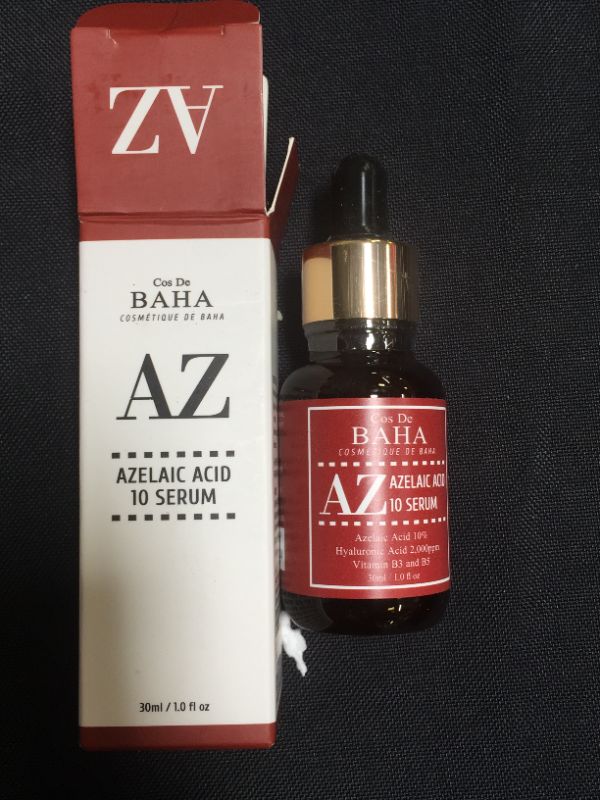 Photo 3 of Azelaic Acid 10% Facial Serum with Niacinamide - Fast Rosacea Skin Care Product + Reduce Cystic Acne Scar + Redness Relief Face + Pimple Pigmentation Blackhead, 1 Fl Oz (30ml)
EXP NOV 2024