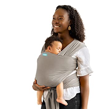 Photo 1 of Moby Wrap Baby Carrier | Classic | Baby Wrap Carrier for Newborns & Infants | #1 Baby Wrap | Baby Gift | Keeps Baby Safe & Secure | Adjustable for All Body Types | Perfect for Mom & Dad | Stone Grey
