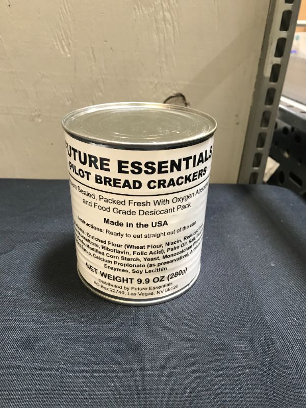 Photo 2 of 1 Can of Future Essentials Sailor Pilot Bread by Future Essentials 
