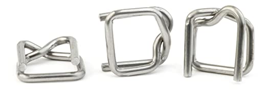 Photo 1 of PAC Strapping HDB-4A 1/2" Wire Buckle (Case of 1,000)
