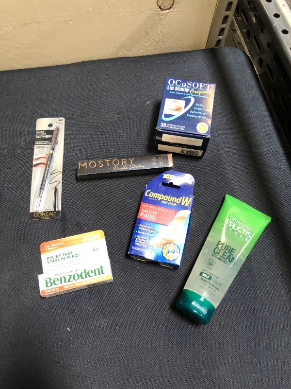 Photo 1 of 6 PC MISC LOT OF VARIOUS ITEMS ( EXP:03/2023-9/2023)