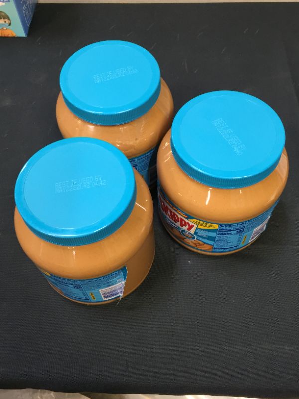 Photo 2 of 3 PACK - Skippy Creamy Peanut Butter, 64 Ounce EXP MAY 22, 2022