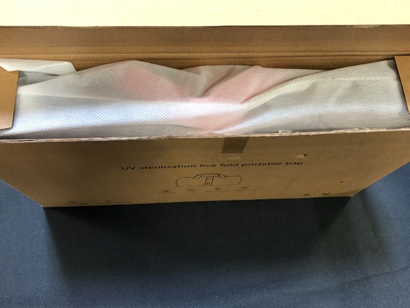Photo 1 of Foldable UV Light Sanitizer Bag, Portable Sterilizer Box for Cellphone,Sunglasses,wallet,Cell Phone,Baby Bottle.
