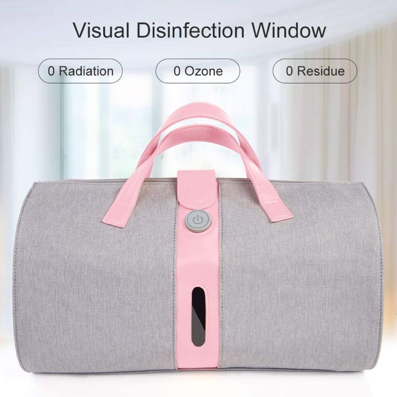 Photo 2 of Foldable UV Light Sanitizer Bag, Portable Sterilizer Box for Cellphone,Sunglasses,wallet,Cell Phone,Baby Bottle.
