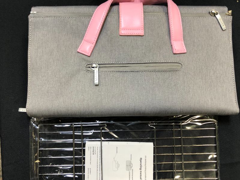 Photo 5 of Foldable UV Light Sanitizer Bag, Portable Sterilizer Box for Cellphone,Sunglasses,wallet,Cell Phone,Baby Bottle.
