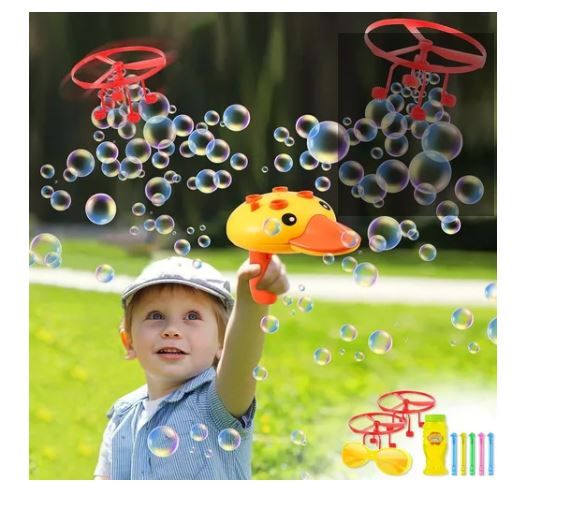 Photo 1 of Bubble Machine For Kids Ufo Flying Disc Bubble Blows