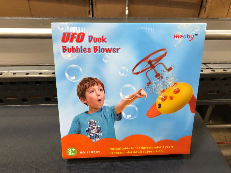 Photo 4 of Bubble Machine For Kids Ufo Flying Disc Bubble Blows