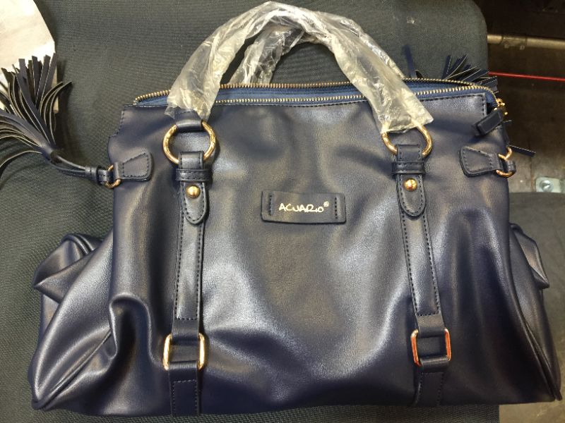 Photo 3 of ACUARIO Tote Bag for Women, Women’s Leather Handbags Shoulder Top-Handle Bags Satchel Designer Ladies Purses Crossbody Bag

