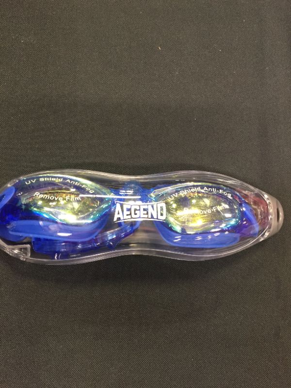 Photo 3 of Aegend Swim Goggles, Swimming Goggles No Leaking Full Protection Adult Men Women Youth
