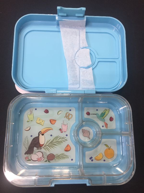 Photo 2 of 	
Yumbox Panino Leakproof Bento Box Eighties Aqua