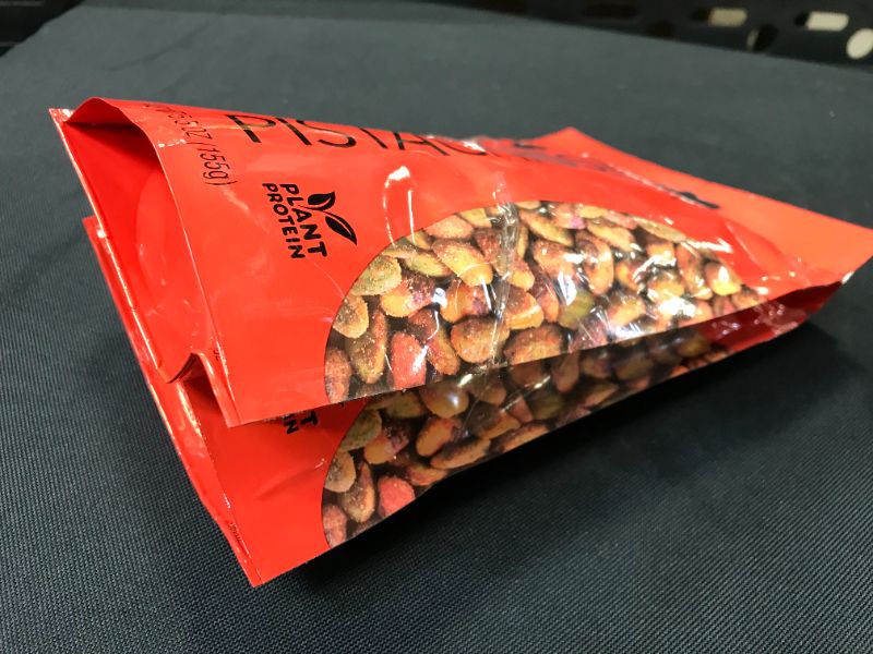Photo 3 of 2 pack Wonderful Pistachios, No Shells, Chili Roasted Nuts, 5.5 Ounce Resealable Pouch---exp 07-2022
