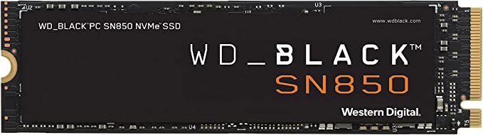 Photo 1 of WD_BLACK 2TB SN850 NVMe Internal Gaming SSD Solid State Drive - Gen4 PCIe, M.2 2280, 3D NAND, Up to 7,000 MB/s - WDS200T1X0E