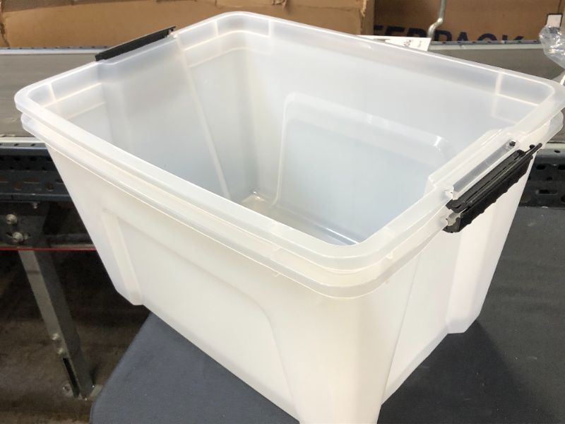 Photo 1 of 2 plastics Bins 