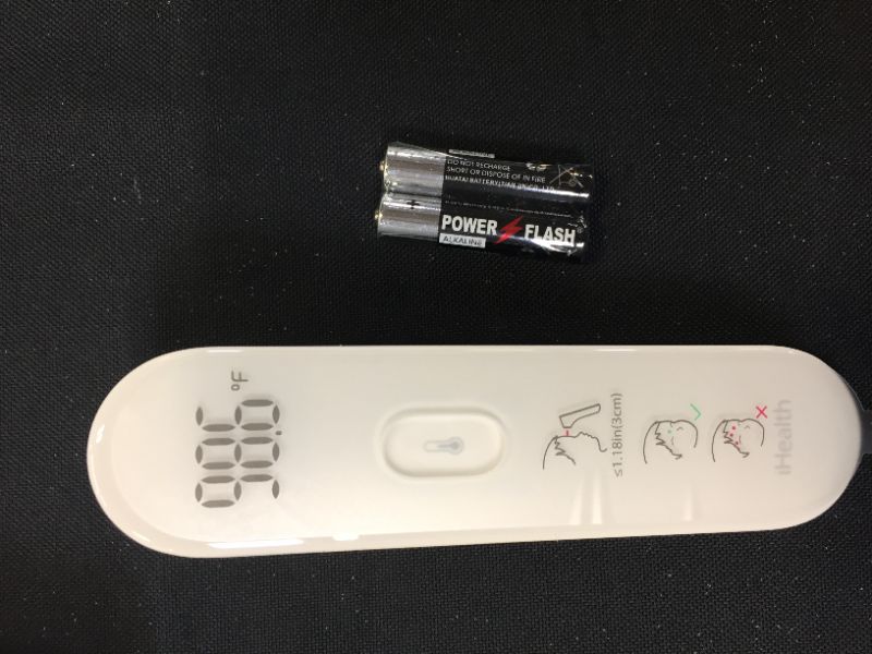 Photo 2 of iHealth Infrared No-Touch Forehead Thermometer