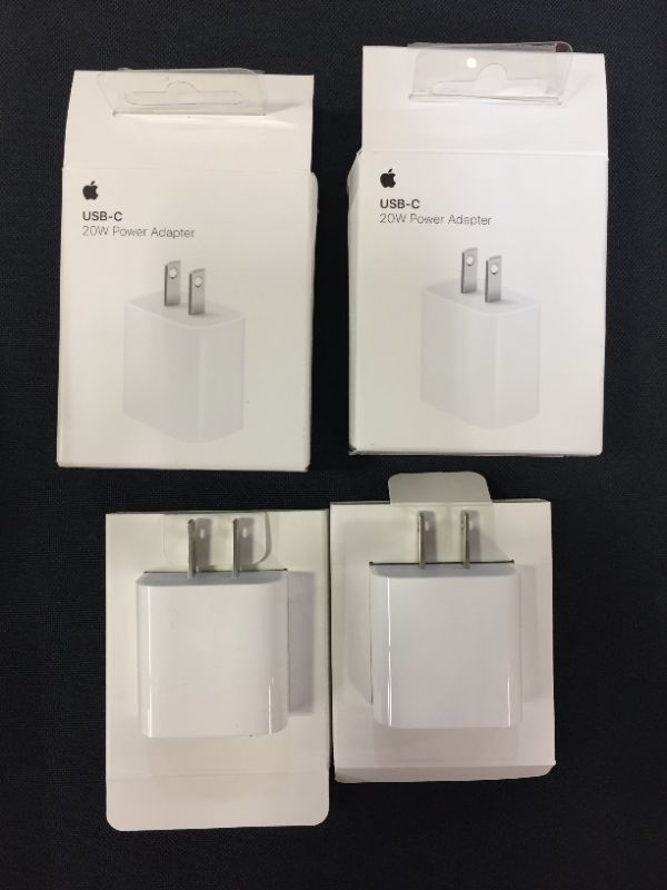 Photo 2 of Apple 20W USB-C Power Adapter-2 pack