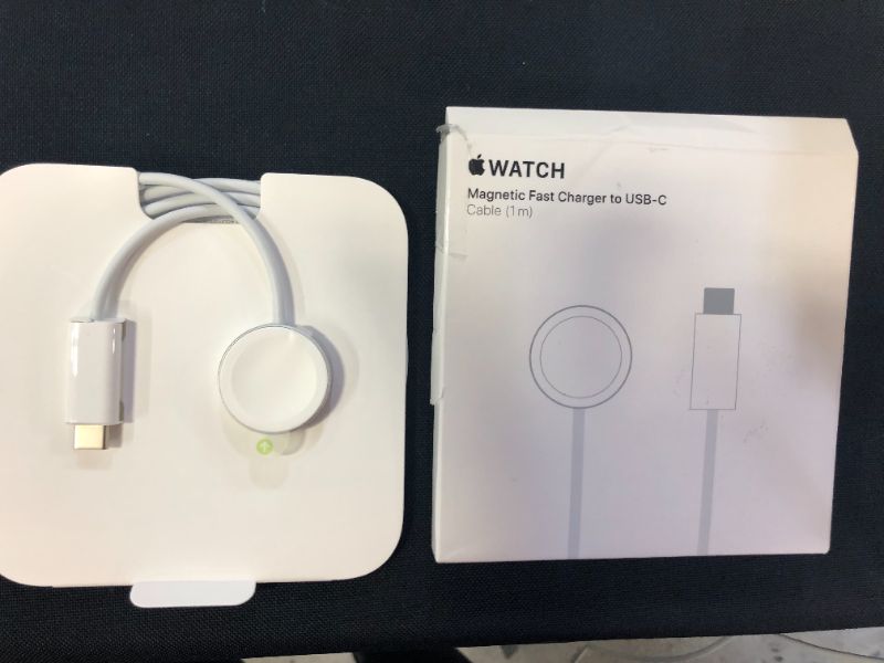 Photo 2 of Apple Watch Magnetic Fast Charger to USB-C Cable (1m)