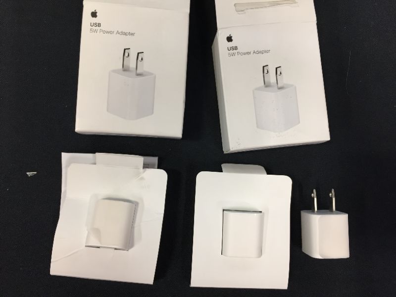 Photo 2 of Apple 5W USB Power Adapter-3 pack