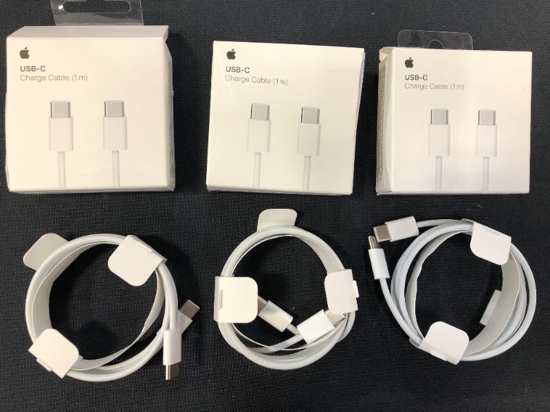 Photo 2 of Apple USB-C Charge Cable (1 m)-- 3 pack--