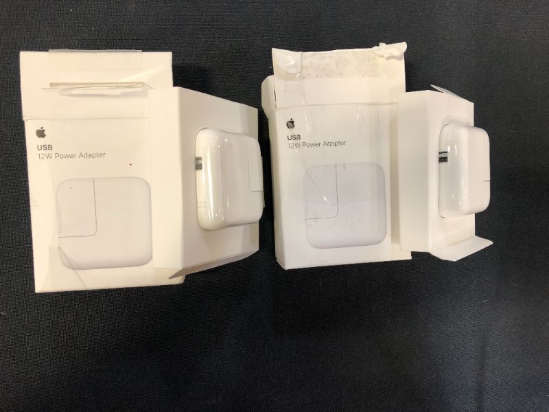 Photo 3 of Apple 12W USB Power Adapter--2 pack---