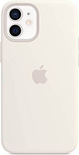 Photo 1 of Apple iPhone 12 Mini Silicone Case with MagSafe - White