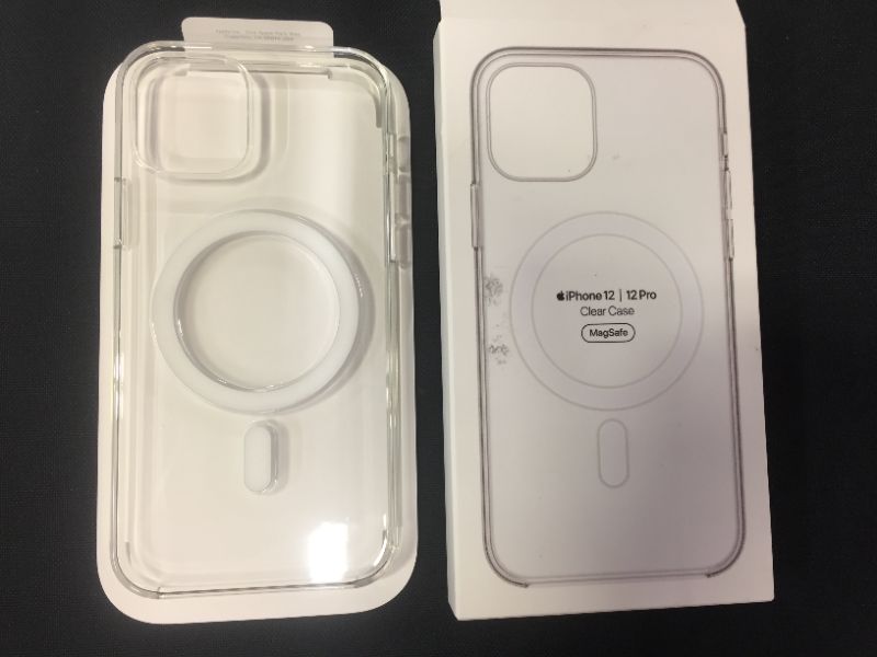 Photo 2 of Apple iPhone 12 and iPhone 12 Pro Clear Case with MagSafe