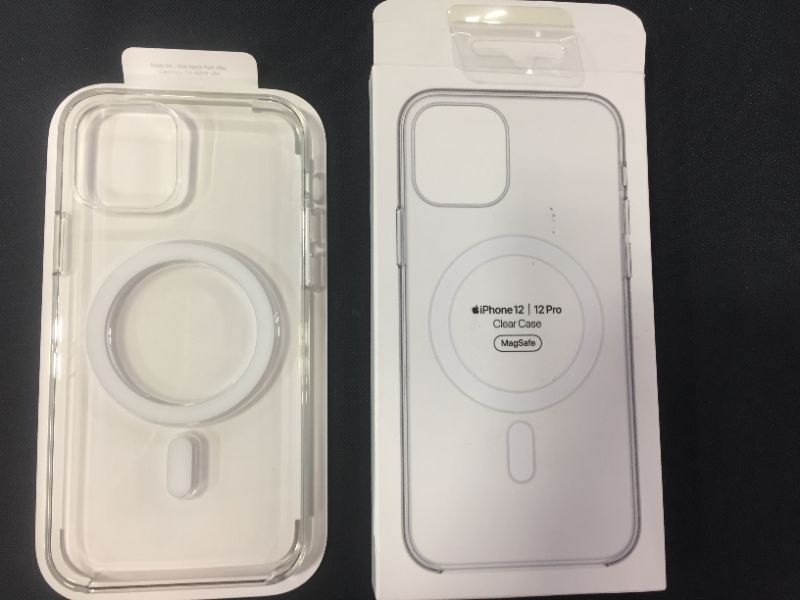 Photo 2 of Apple iPhone 12 and iPhone 12 Pro Clear Case with MagSafe