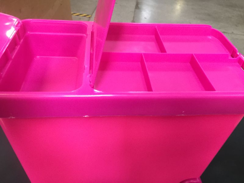 Photo 1 of Tara Toys Barbie 8-Doll Multi-Compartment Fashion Wardrobe Storage Case with New and Improved Latch
