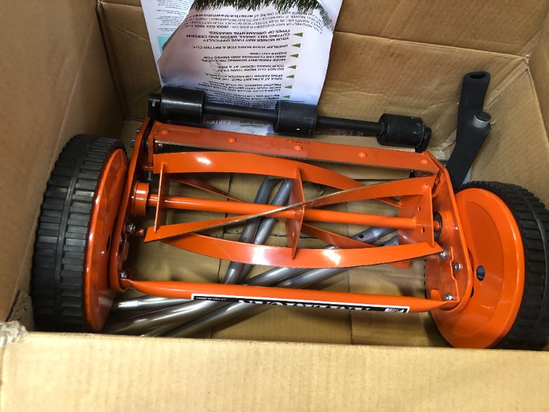 Photo 3 of American Lawn Mower American Lawn Mower 14-in 4-Blade Push Reel Lawn Mower | 1204-14